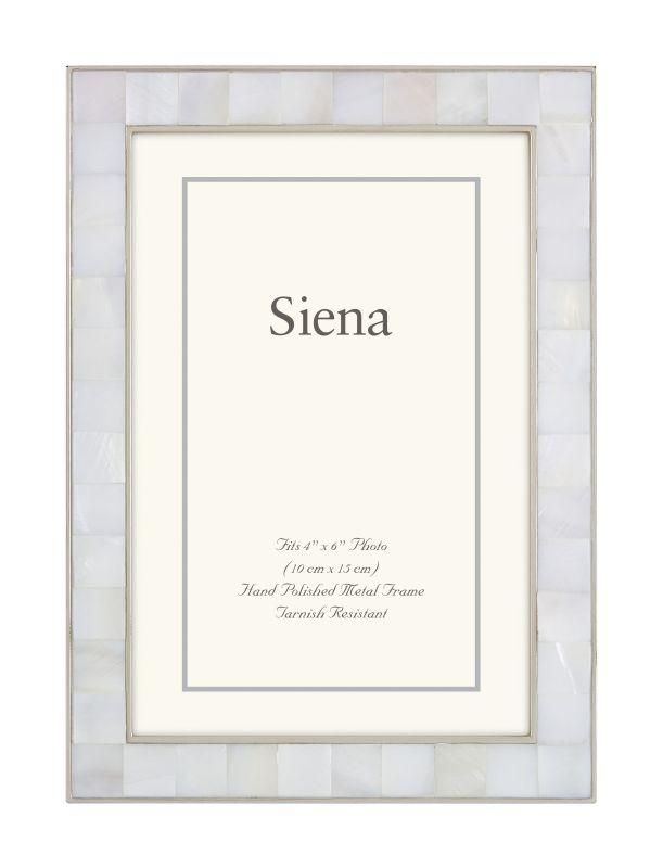 Frame-Silver/Mother of Pearl 4x6