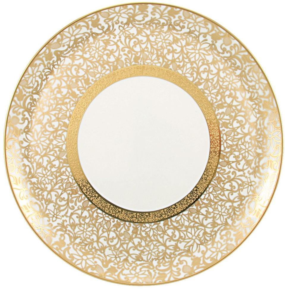 Incrustation Flat Cake Plate