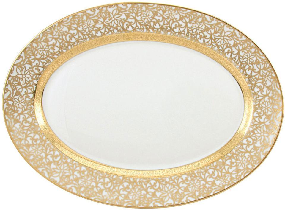 Incrustation Oval Platter