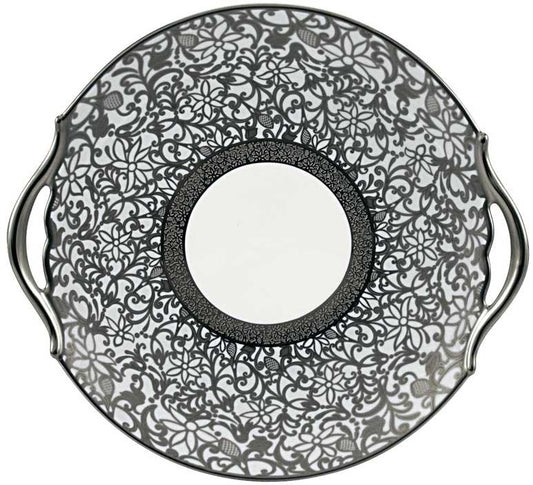 Incrustation Cake Dish With Hands