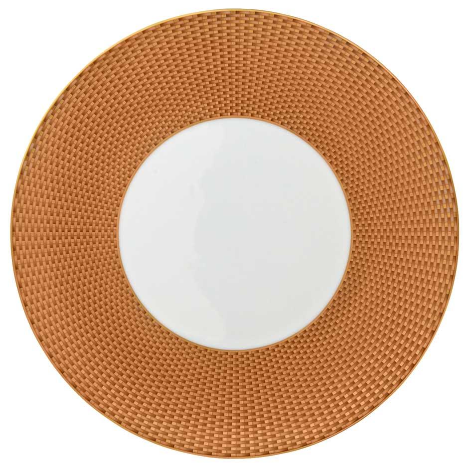 Orange Dinner Plate
