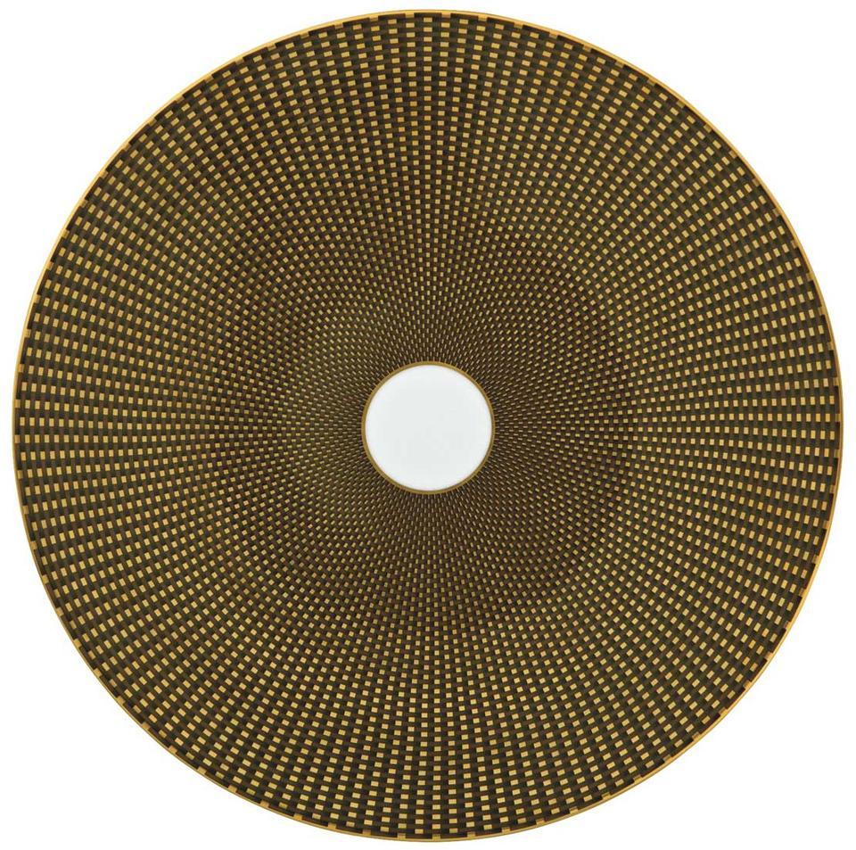 Brown Buffet Plate