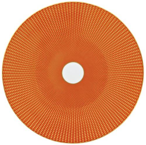 Orange Buffet Plate