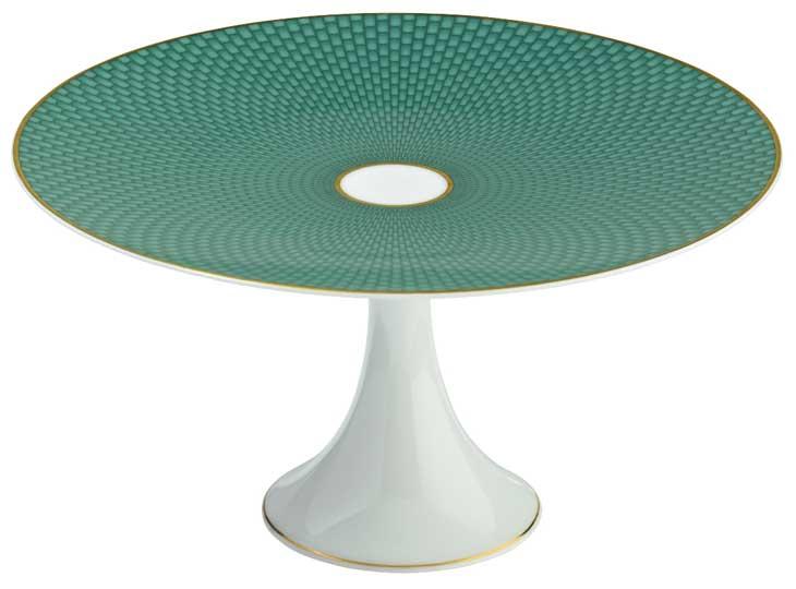 Turquoise Medium Petit Four Stand