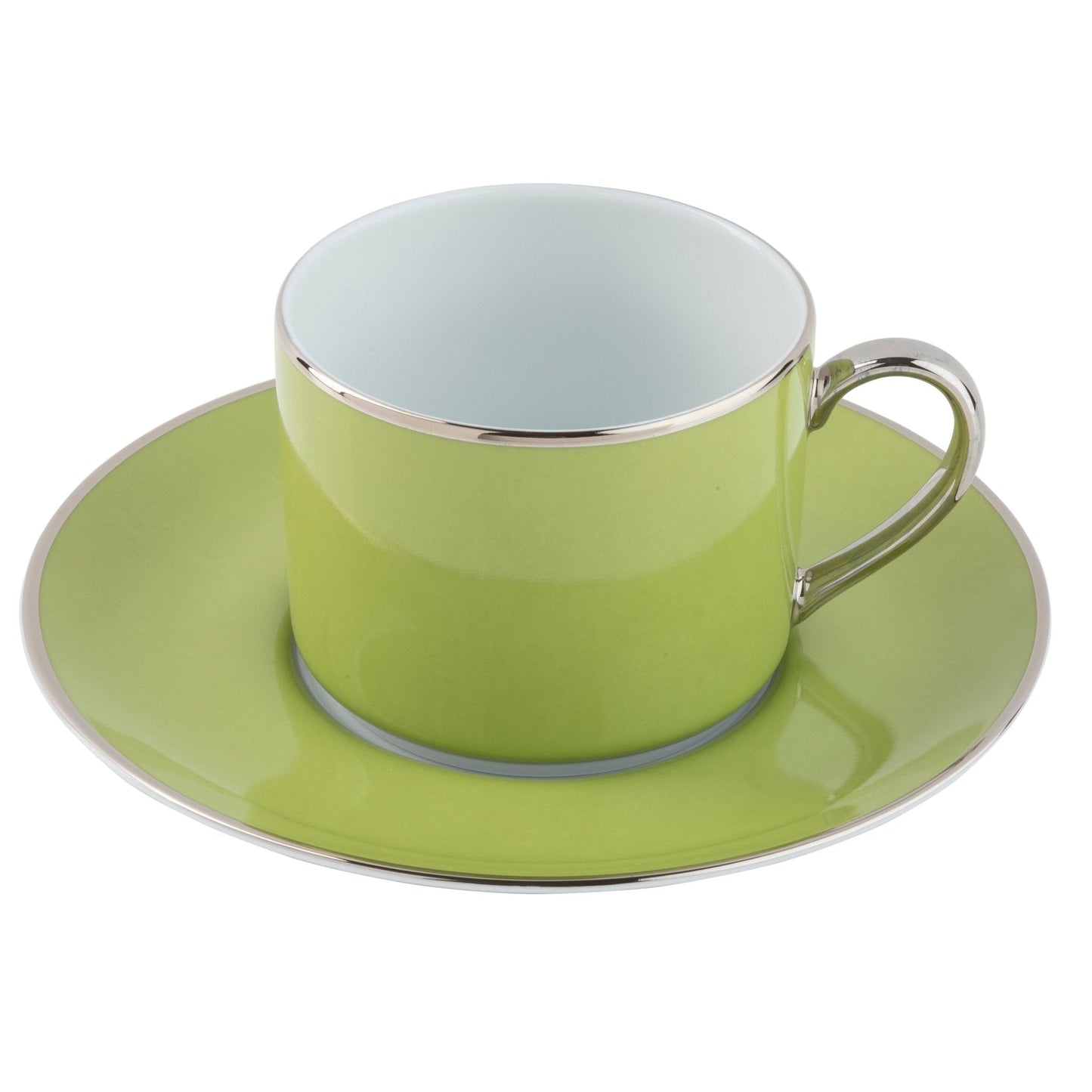 Platinum Teacup Saucer