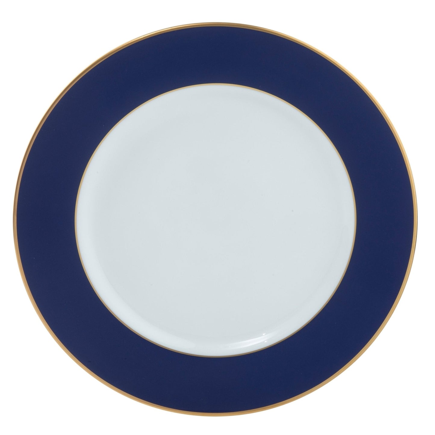 ColorSheen Navy-Blue Charger Gold