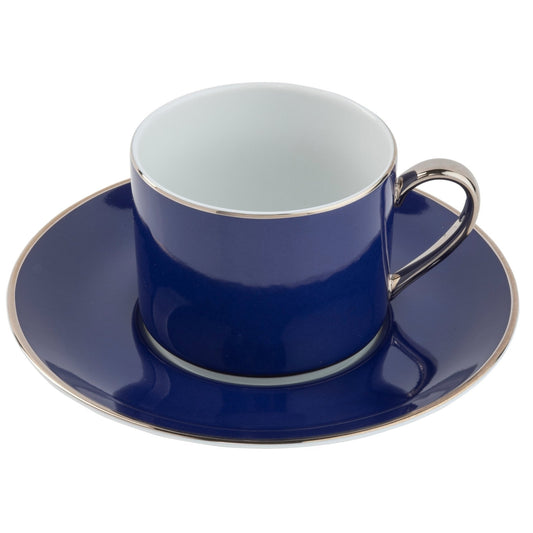 Platinum Teacup Saucer