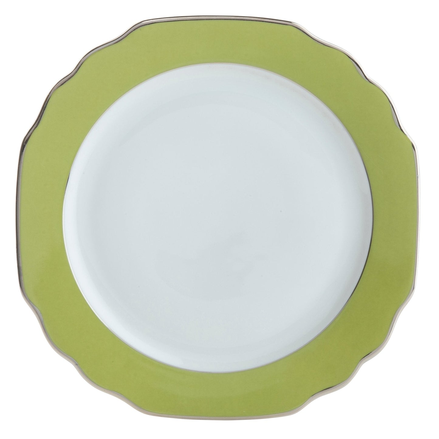 Platinum Banding Salad Plate