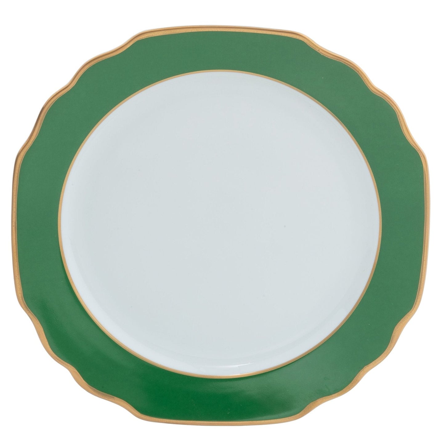 Gold Banding Dinner Plate