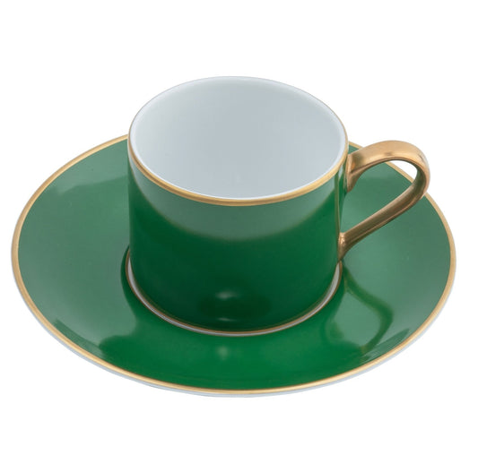 Gold Banding Teacup Saucer