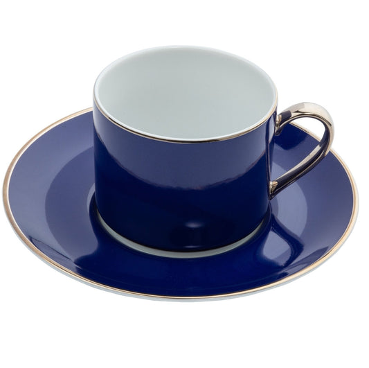 Platinum Banding Teacup Saucer