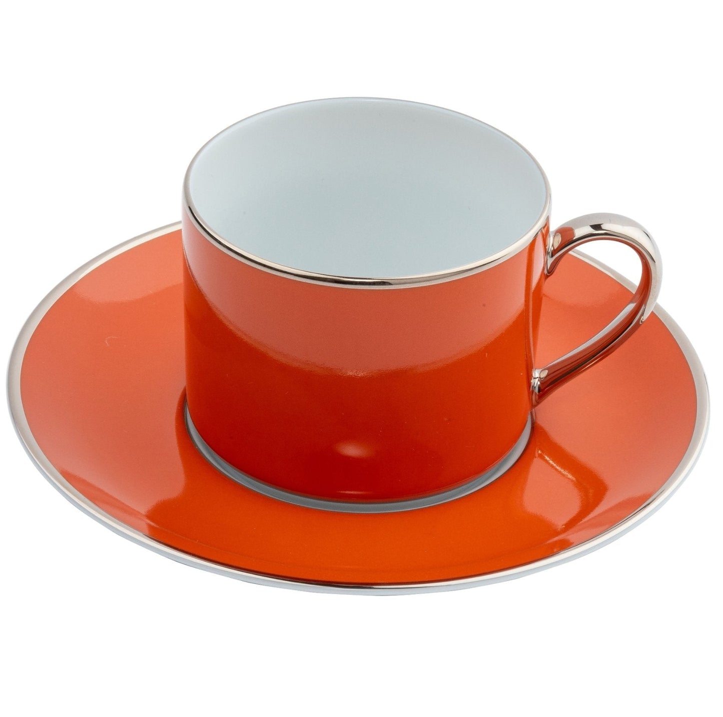 Platinum Banding Teacup Saucer