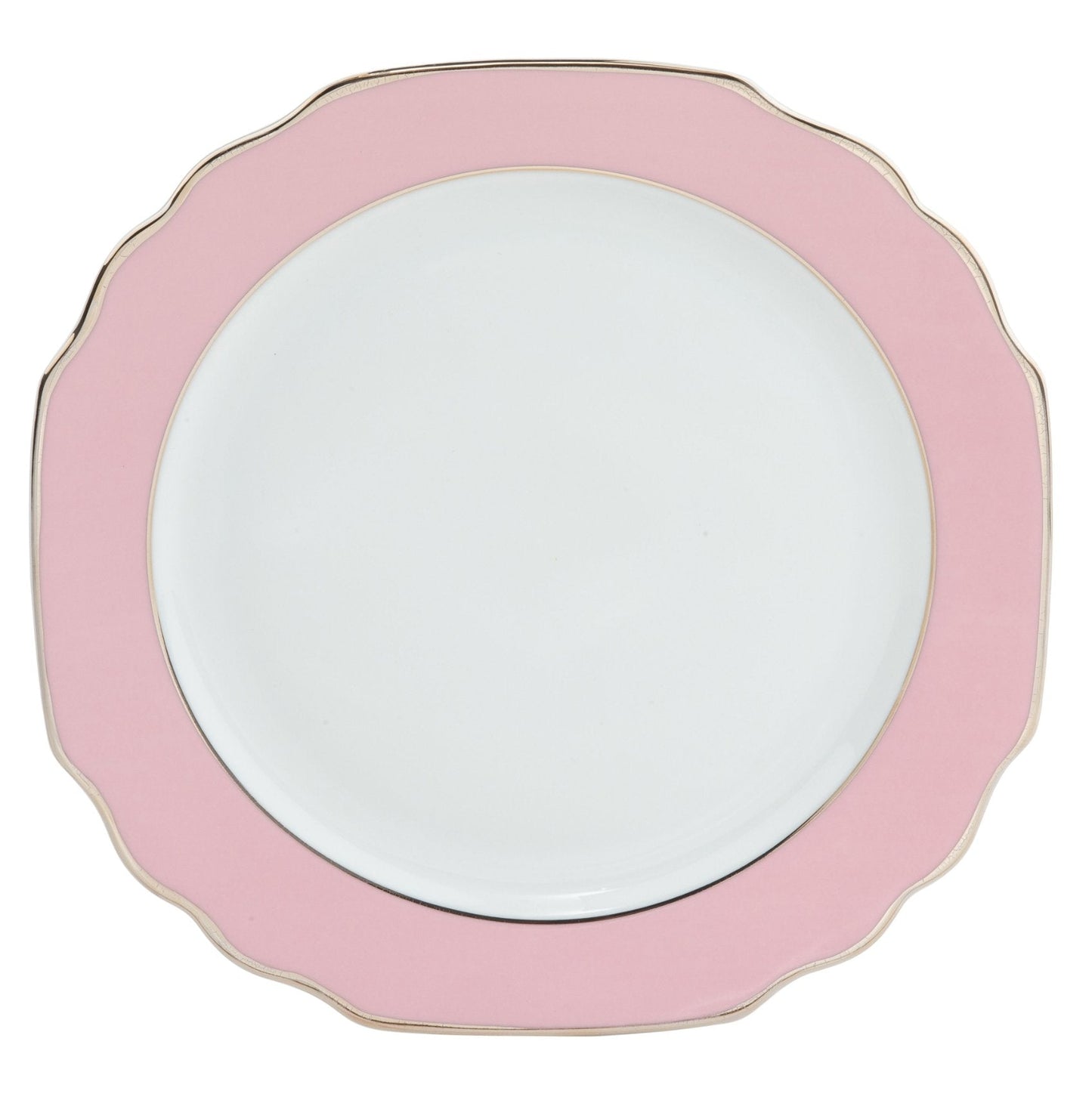 Platinum Banding Salad Plate