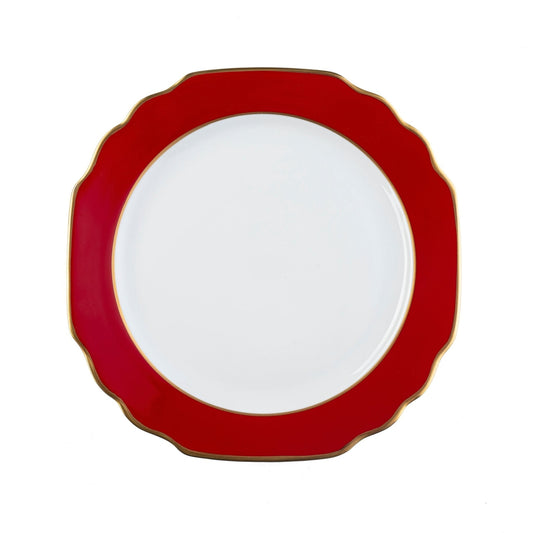 Gold Banding Salad Plate