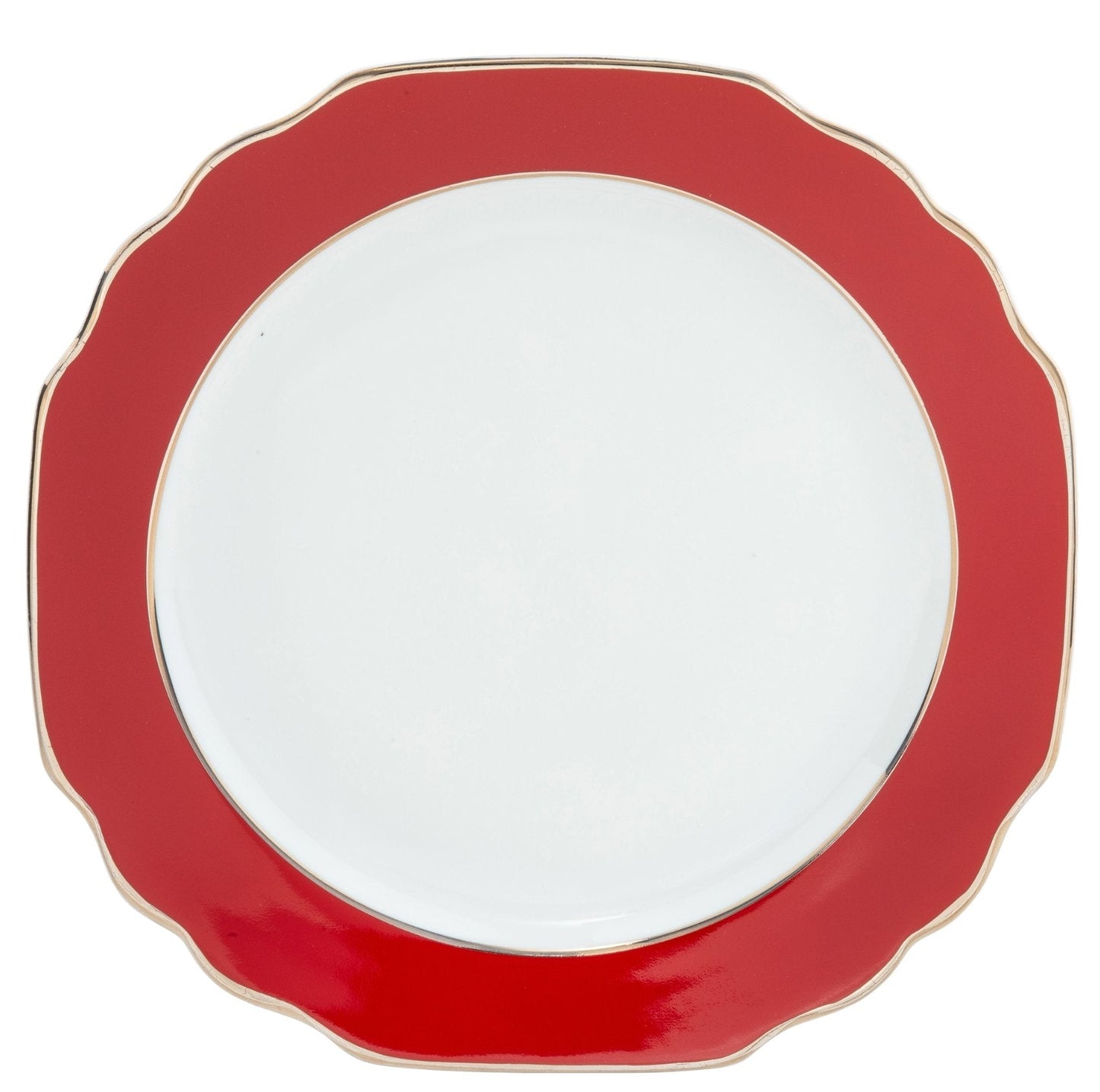 Platinum Banding Dinner Plate