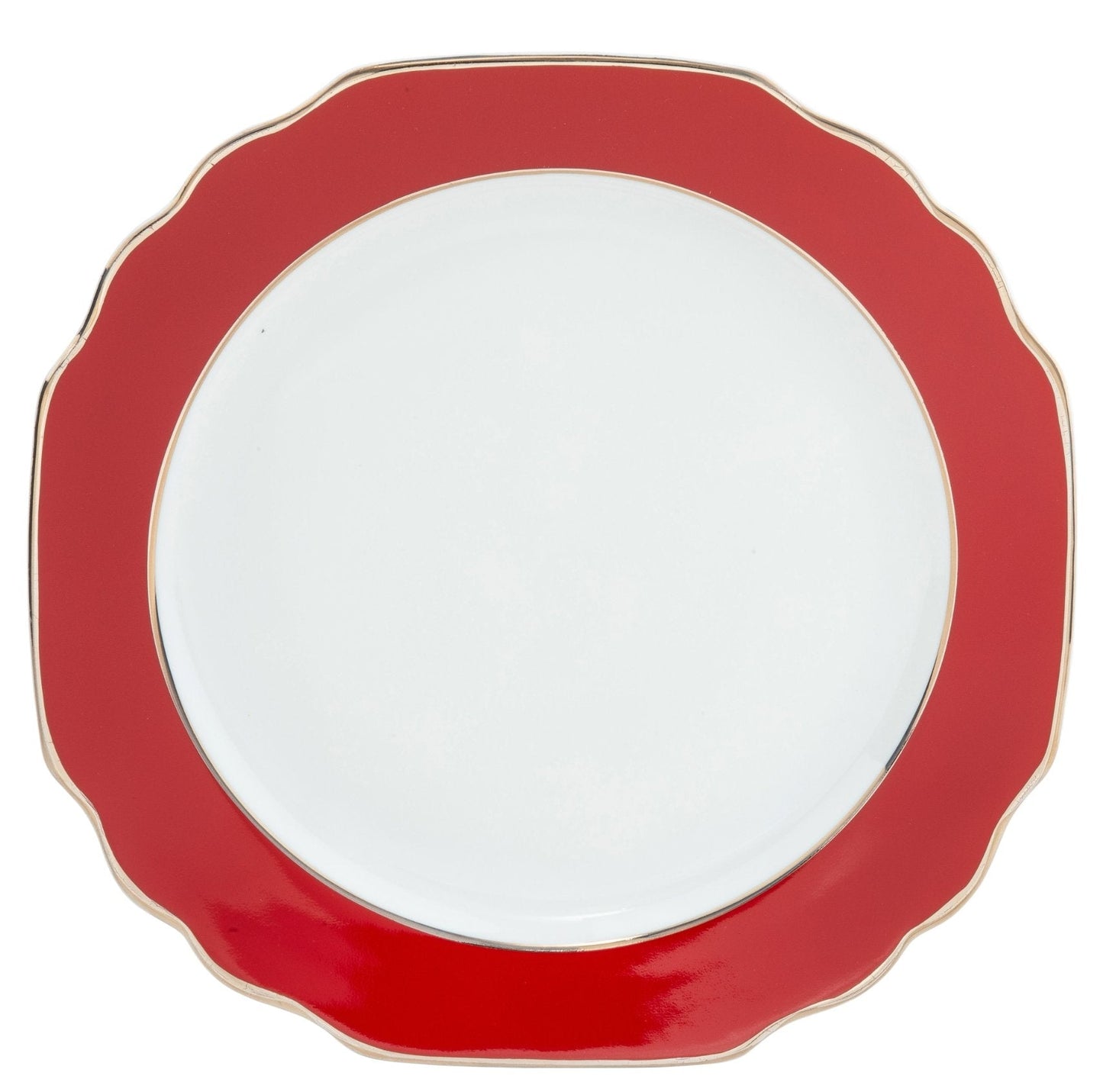 Platinum Banding Salad Plate