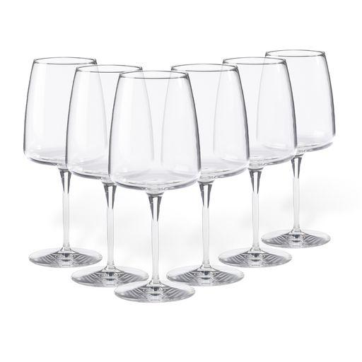 Set/6 water glasses, Clear