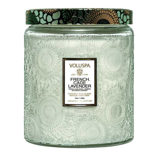 French Cade Lavender Luxe Jar-44 ounce Candle