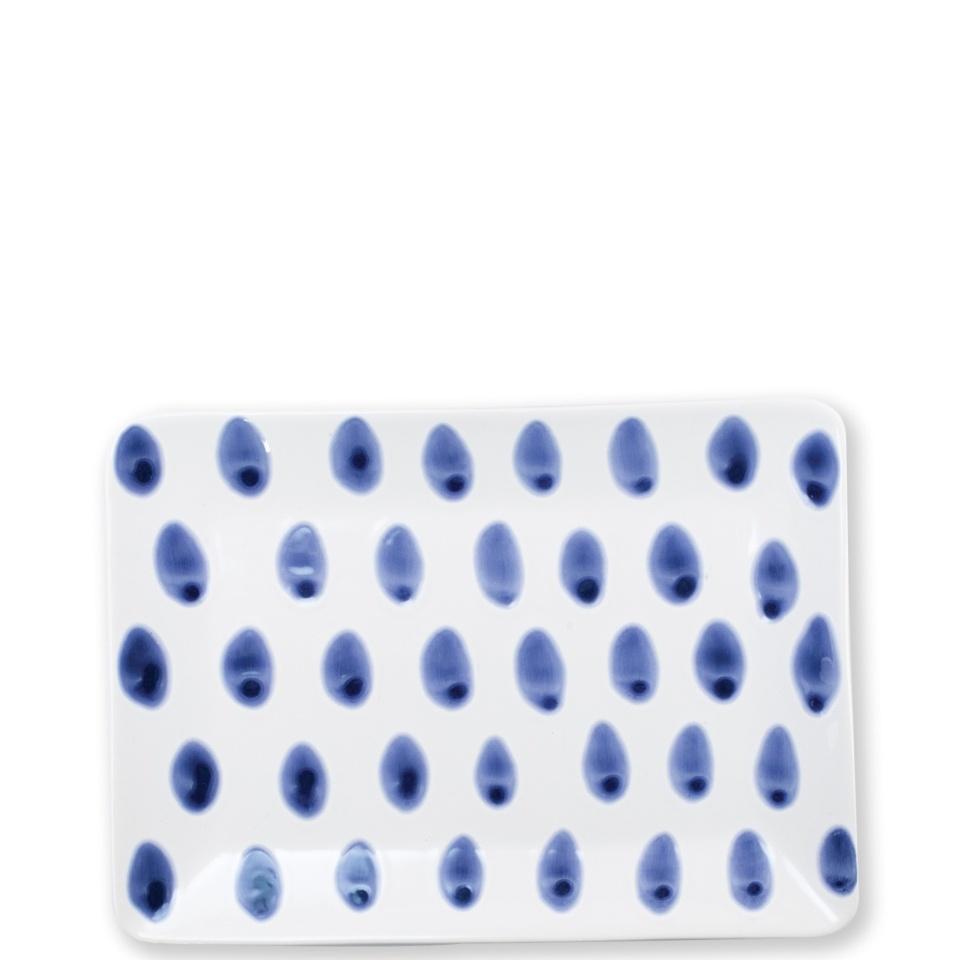 Dot Small Rectangular Platter