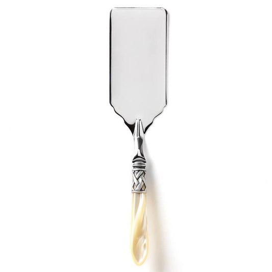 Antique Ivory Lasagna Server