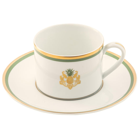 Teacup Gold and Green Band